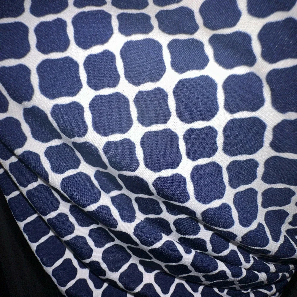New - Enfocus Studio Blue Dress | Color: Blue/White | Size: 14 - Picture 12 of 13